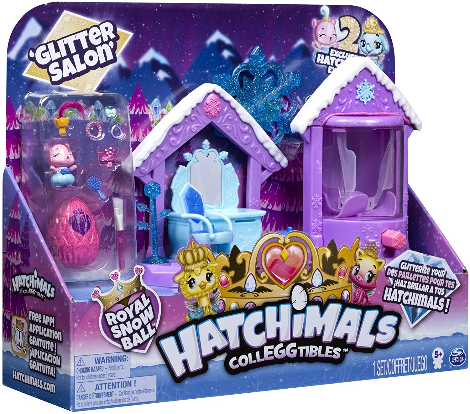Hatchimals Игровой набор Хэтчималс - Ледяной Салон  